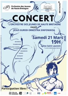 affiche concert OJHB 21 mars 2026